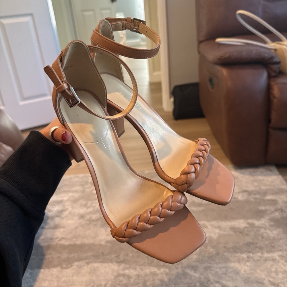 Nine West Braided Tan Women's Sandals